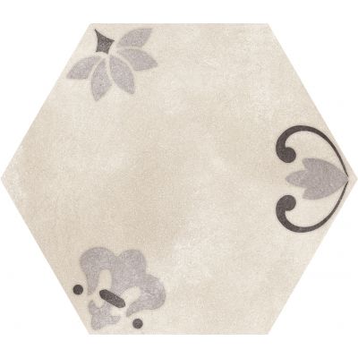 Hex Lily Beige 25x22cm