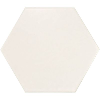 Hexatile White 17.5 x 20cm