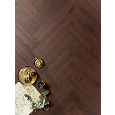 Chene Ghana Herringbone Laminate 10mm Water Resistant