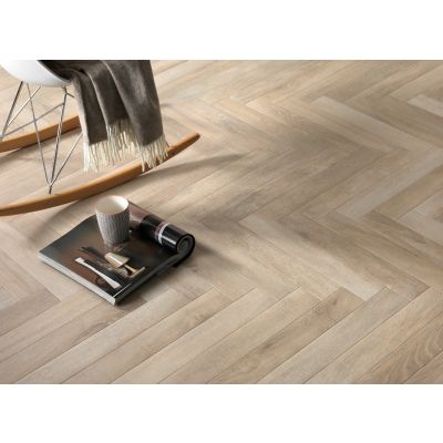Greenwood Beige Herringbone