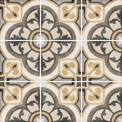 Art Nouveau Majestic Colour 20 x 20cm