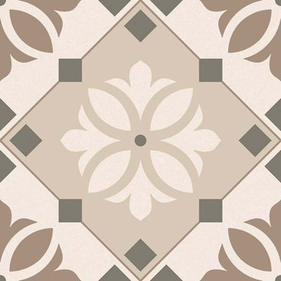 Beige Hidra Pattern 22.5 x 22.5cm