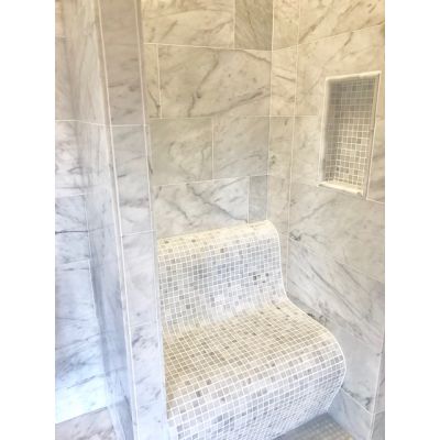 Cararra Bianco Marble Honed 60x30cm (18mm Thickness)