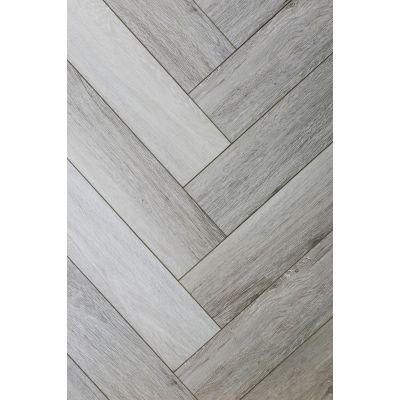 Cool Grey Herringbone Laminate 12mm Waterproof