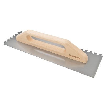 Bellota 10mm Long Handled Notched Trowel