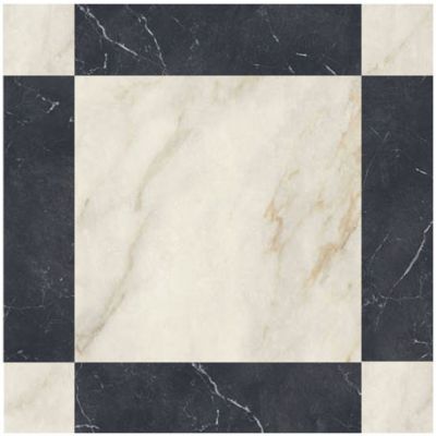 Livingstone Gold with Livingstone Nero & Gold Corner Trellis