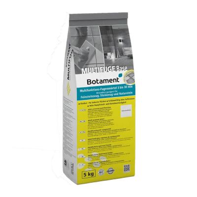 Grey Botament Multifuge BASE Grout 5kg 