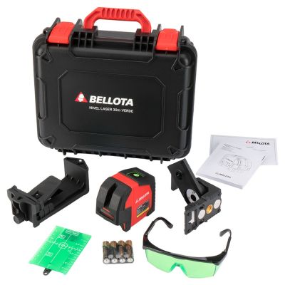 Bellota 30m Cross Laser Level w/ Plumb Line