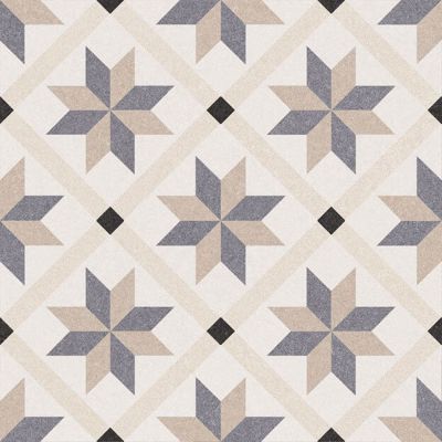 Palermo 22 Bea Pattern Tile 22.5 x 22.5cm