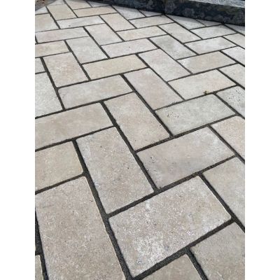 Perla Tumbled Marble Paver 15x30x3cm