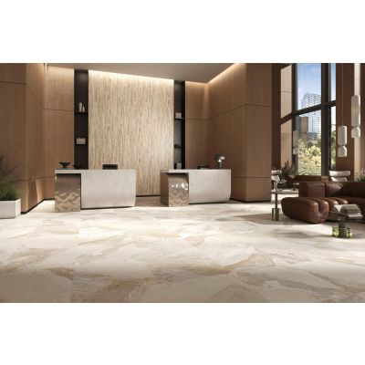 Blendstone Almond Milled (Ribbed) 60x120cm
