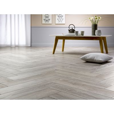 Sardinia Oak Herringbone Laminate 12mm All Over Water Resistant