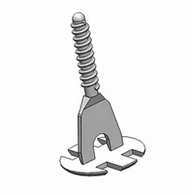 1mm Levelling Clips - Screw Type - 250pc