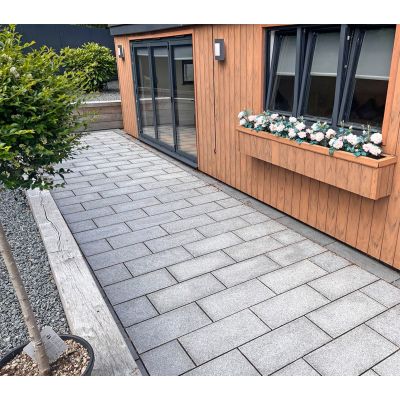 Silver Granite Paving Flamed Finish 60x30cm 