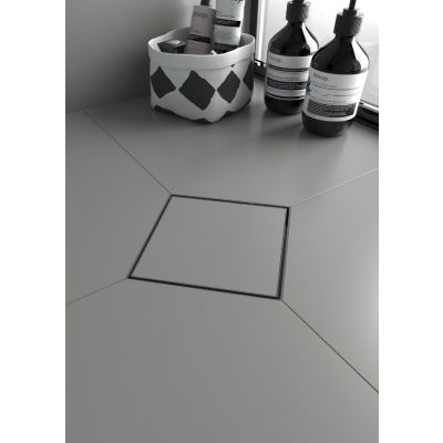 Smart Modula Square Shower Drain 15x15cm (Various Colours Available)