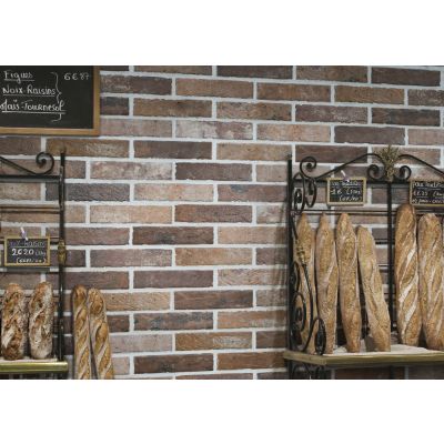 Tribecca Old Red Brick Tile 6x25cm