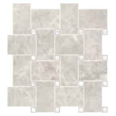 Trumari Silver Maxi Mosaic 30 x 30cm