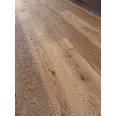 Tudor Oak Smoked & Brushed 190mm
