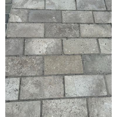 Walnut Stone Paver - Tumbled 15x30cm 