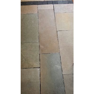 Yellow Brown Limestone 40 & 30cm Mix Calibrated